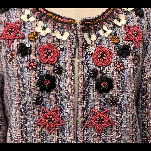 Brand New Anthropologie Tweed Jacket with Tag - Picture 3 of 6